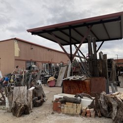 Back Then Antiques - Front of store.