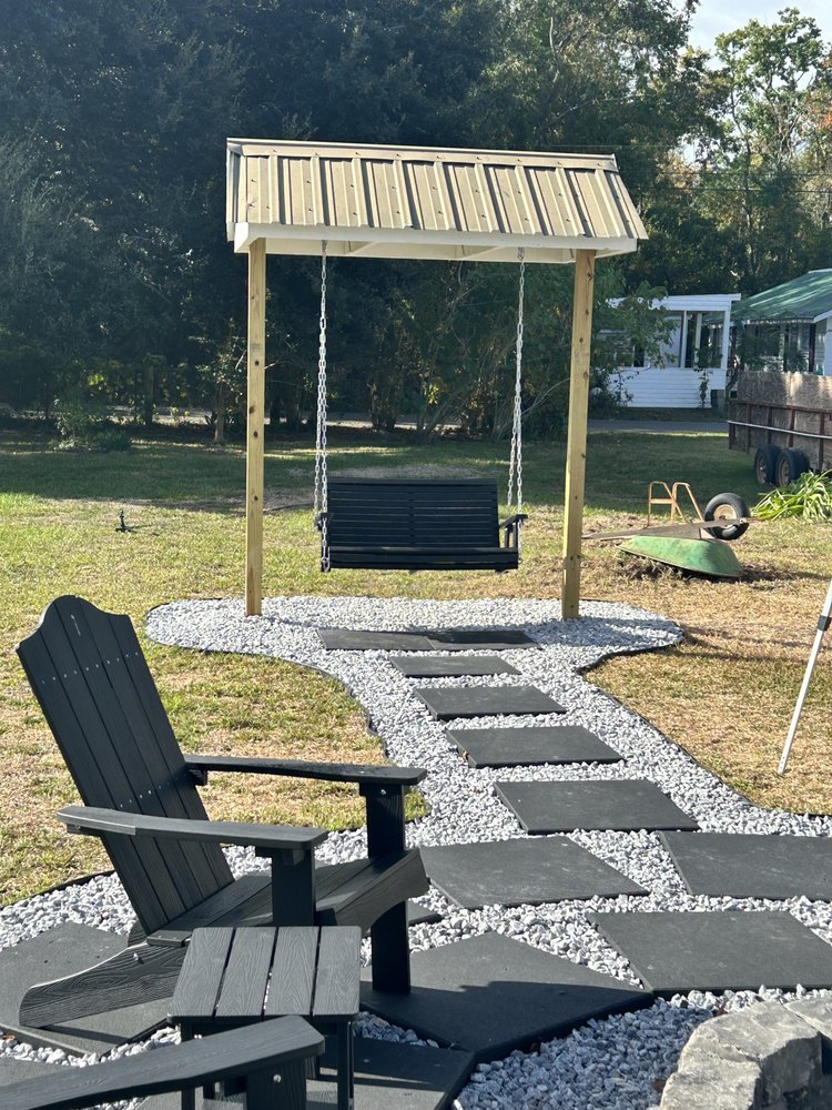 Slide of Freedom Lighthouse Construction