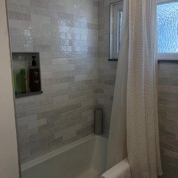 Neagu General Contractor - a bathtub and shower curtain - General Contractors Near Me - San Leandro, California Neagu General Contractor - a bathtub and shower curtain - General Contractors Near Me - San Leandro, California