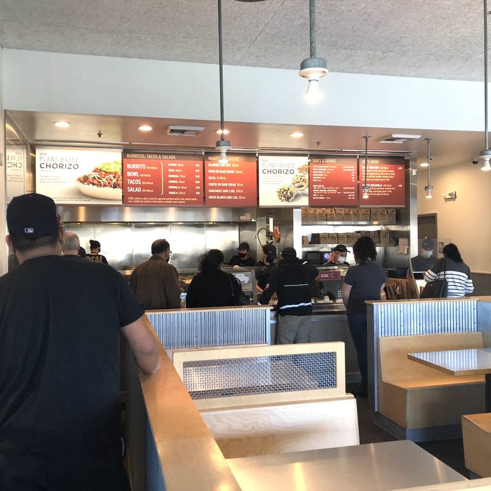 Chipotle Mexican Grill - The line shortly after opening; my first time at this location. - Fast Food Near Me - Valencia, California Chipotle Mexican Grill - The line shortly after opening; my first time at this location. - Fast Food Near Me - Valencia, California