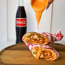Habibi Time - Chicken Shawarma Wrap