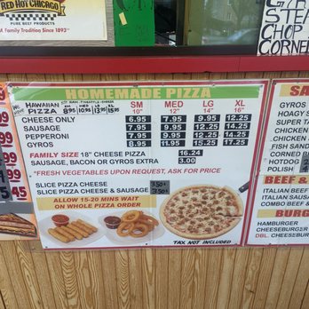 Garfield Gyros - a menu for a hot dog and cheese pizza - Pizza Near Me - Chicago, Illinois Garfield Gyros - a menu for a hot dog and cheese pizza - Pizza Near Me - Chicago, Illinois