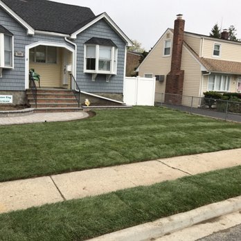 Lawn King Design & Maintenance - Instant Lawn. New sod installation. (May 2017) - Landscaping Near Me - Wantagh, New York Lawn King Design & Maintenance - Instant Lawn. New sod installation. (May 2017) - Landscaping Near Me - Wantagh, New York
