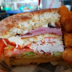Tavern Grille - The best club sandwich you will ever eat.