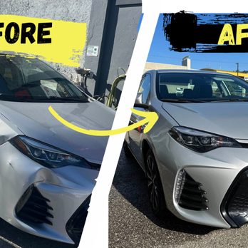 Hacks Auto Body - Toyota Corolla. Replaced front bumper, right fender and color matched to the factory finish - Body Shops Near Me - Pacifica, California Hacks Auto Body - Toyota Corolla. Replaced front bumper, right fender and color matched to the factory finish - Body Shops Near Me - Pacifica, California