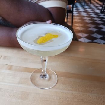 La Bola - This is one of the Signature Coctails made with pears. My guest said it was very unique and delicious. - Cocktail Bars Near Me - Rochester, New York