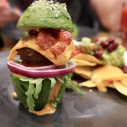 The Avocado Show - Avocado burger