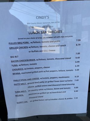 Cindy's by null
