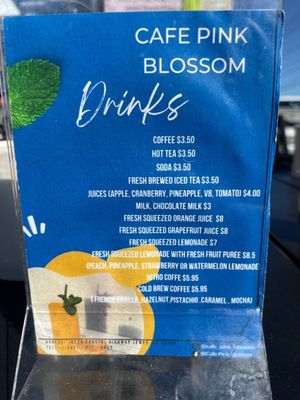 Menu photo 5 Cafe Pink Blossom Lewes, DE
