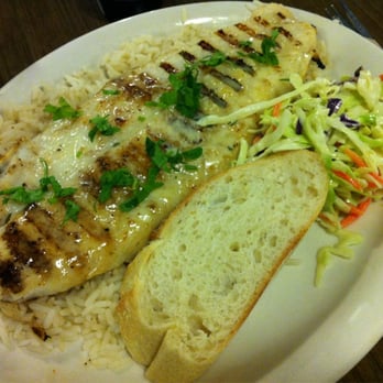 California Fish Grill - White fish with garlic butter - Seafood Near Me - Brea, California