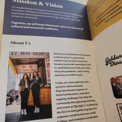 Welcome To Chinatown - Brochure