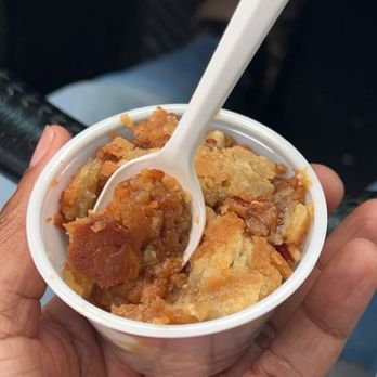The Peach Cobbler Factory - Sweet Potato Pecan Cobbler - Desserts Near Me - Burlington, North Carolina The Peach Cobbler Factory - Sweet Potato Pecan Cobbler - Desserts Near Me - Burlington, North Carolina