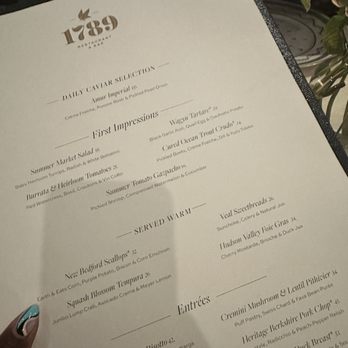 1789 Restaurant - American Near Me - Washington, DC, District of Columbia 1789 Restaurant - American Near Me - Washington, DC, District of Columbia
