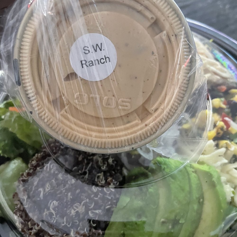 Dressing was wrapped so it didn't spill! Great packing. Dressing was wrapped so it didn't spill! Great packing.
