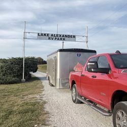 Lake Alexander RV Park - RV Park entrance off of IL-114