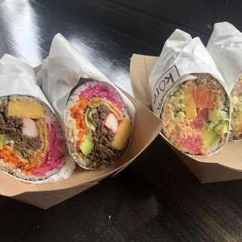 En Hakkore 2.0 - Bibimbap Burrito and Friend Burrito. - Asian Fusion Near Me - Chicago, Illinois En Hakkore 2.0 - Bibimbap Burrito and Friend Burrito. - Asian Fusion Near Me - Chicago, Illinois