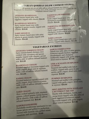 Menu photo 4 Bistro Aracosia Washington, DC, DC Menu photo 4 Bistro Aracosia Washington, DC, DC