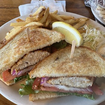 Brophy Bros - Ventura - Fish sandwich was pretty good. - Seafood Near Me - Ventura, California