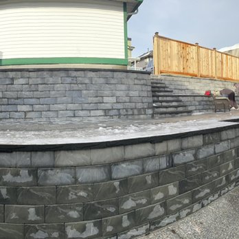Bluestone Landscape - Retaining wall, paving stones, fences - Landscaping Near Me Bluestone Landscape - Retaining wall, paving stones, fences - Landscaping Near Me