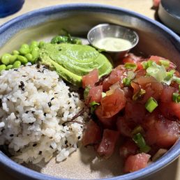 Poke Dinner, very good