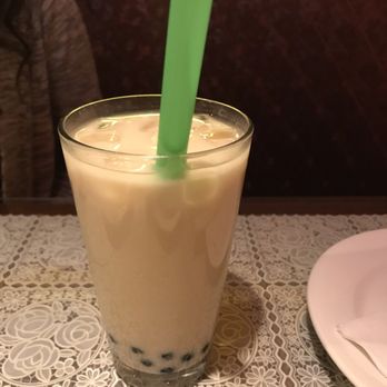 Szechuan Gourmet - 30 Aug. 2019 -- Jasmine Bubble Tea ($2.95). My friend Ami P. ordered this. - Szechuan Near Me - Cleveland, Ohio