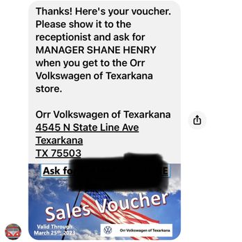 Orr Volkswagen - Announcement - Car Dealers Near Me - Texarkana, Texas Orr Volkswagen - Announcement - Car Dealers Near Me - Texarkana, Texas