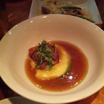 NOtaBLE The Restaurant - Queen Charlotte black cod Lobster with mushroom duxelle, mushroom consommé (Seasonal, Nov 2012) - Canadian (New) Near Me - Calgary, Alberta