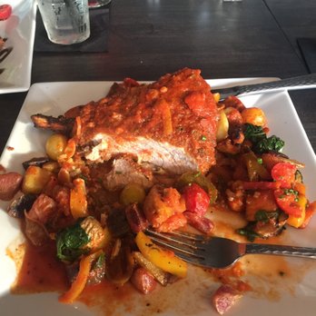 Drifters Kitchen and Bar - Pork chop contadina - Cocktail Bars Near Me - Ridge, New York