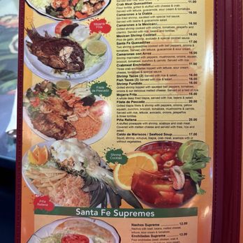 Santa Fe Mexican Grill - Menu - Mexican Near Me - Greenwood, South Carolina Santa Fe Mexican Grill - Menu - Mexican Near Me - Greenwood, South Carolina