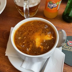 Restaurace U ječmene - Delicious soup!