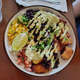 Chicharon Rice bowl