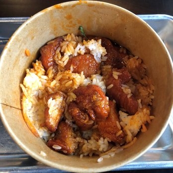 Pike Kitchen - Saucy bottom of the cupbap - Korean Near Me - Rockville, Maryland Pike Kitchen - Saucy bottom of the cupbap - Korean Near Me - Rockville, Maryland