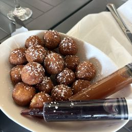 Injectable donuts -- carmel & raspberry