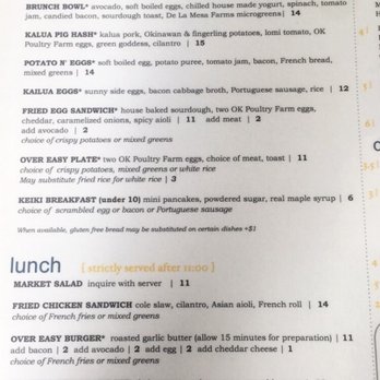 Over Easy - Breakfast & Brunch Near Me - Kailua, Hawaii