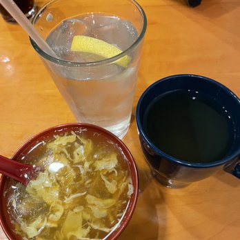 Orient Sushi Grill - Egg Drop Soup and green tea - Sushi Bars Near Me - Gilbert, Arizona Orient Sushi Grill - Egg Drop Soup and green tea - Sushi Bars Near Me - Gilbert, Arizona