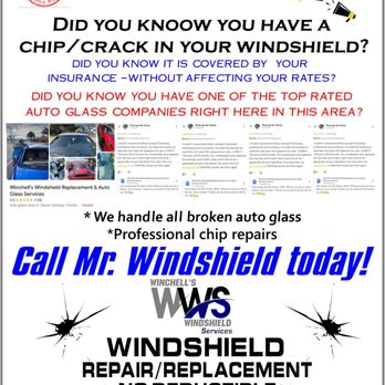 Winchell's Windshield Replacement & Auto Glass Services - Windshield Installation & Repair Near Me - Tarpon Springs, Florida