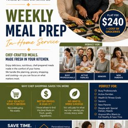 Southern Bells Personal & Private Chef Service - Weekly Meal Prep