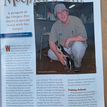 BonesPDX - Another article written about my work.  Notice "training animals" at bottom right, tigers, wolves, penguins, eagles, giraffes, and hippos. - Pet Training Near Me