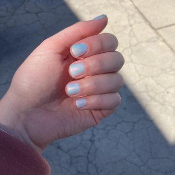 Nail’d It London - Gel manicure with chrome - Nail Salons Near Me - Pasadena, California