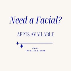 Faces The Skincare Lounge - Book appointment by calling 772-492-6196