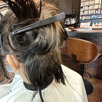 Salon de Jina - Before coloring and cut - Hair Stylists Near Me - Duluth, Georgia