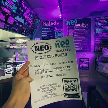 Neo Burrito - menu business hours - Mexican Near Me - Asheville, North Carolina Neo Burrito - menu business hours - Mexican Near Me - Asheville, North Carolina