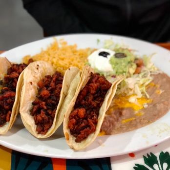 Mi Ranchito Mexican Restaurant - Tacos Al Pastor (but didn't come with pineapple) - Mexican Near Me - South Jordan, Utah