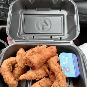 Zaxbys - Chicken strips  And a roll - Fast Food Near Me - Winchester, Virginia