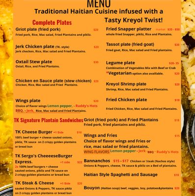 Menu photo 1 Tasty Kreyol Kapolei, HI Menu photo 1 Tasty Kreyol Kapolei, HI
