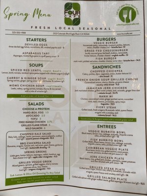 Menu photo 4 Four Cafe Los Angeles, CA Menu photo 4 Four Cafe Los Angeles, CA