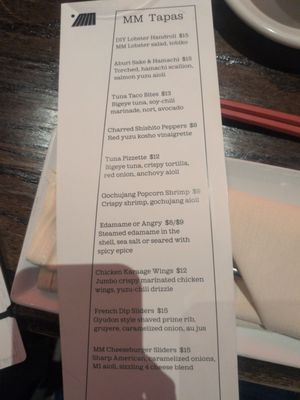 Menu photo 6 MM by Morimoto Montclair, NJ Menu photo 6 MM by Morimoto Montclair, NJ