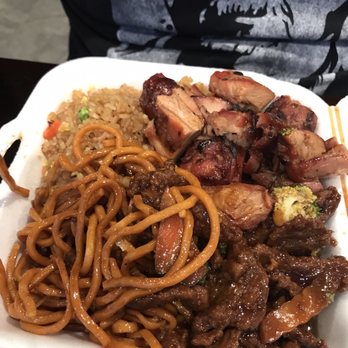 Kungfu China Express - Bourbon chicken, Beef and Broccoli with fried rice and noodles - Chinese Near Me - Midland, Texas Kungfu China Express - Bourbon chicken, Beef and Broccoli with fried rice and noodles - Chinese Near Me - Midland, Texas