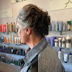 Affinity Salon & Spa - My updo!