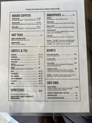Menu photo 2 Hanalei Bread Company Hanalei, HI Menu photo 2 Hanalei Bread Company Hanalei, HI